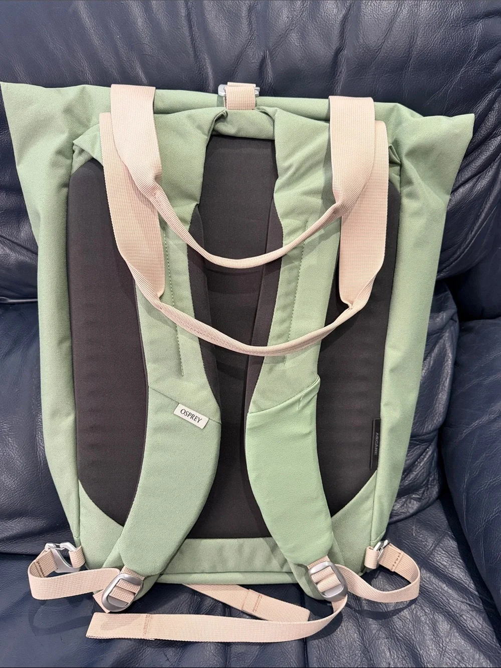 NWT. OSPREY Arcane Roll-Top Tote Backpack Botanical Heather